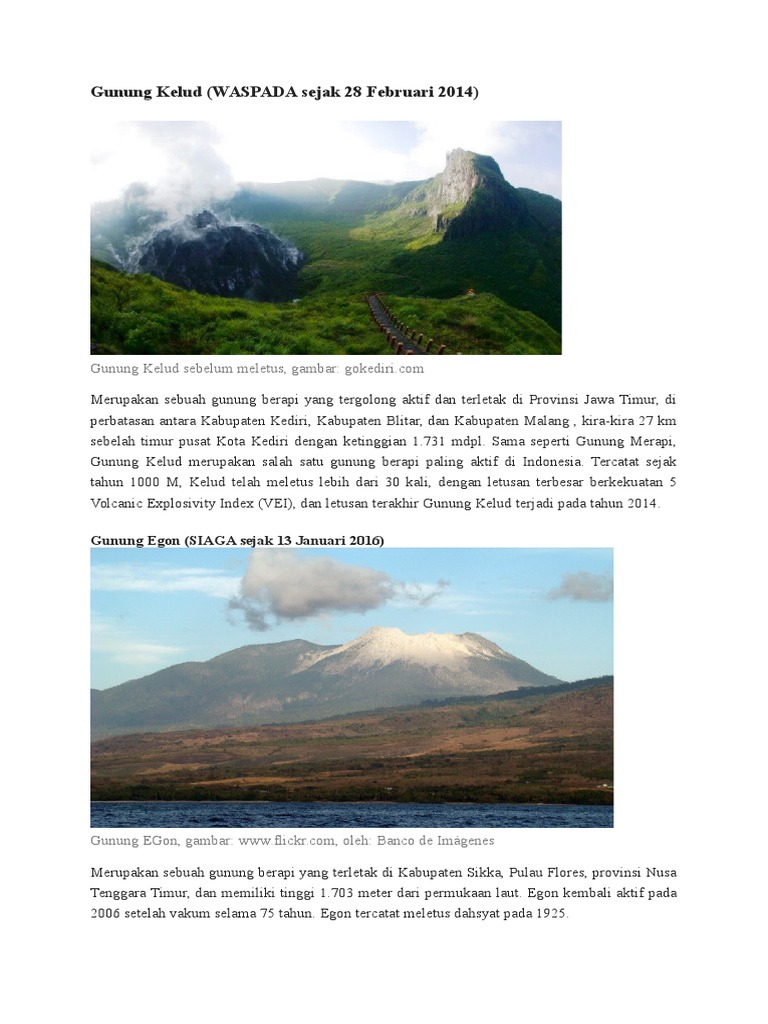 Download 65 Koleksi Gambar Gunung Egon Terbaik Gratis HD