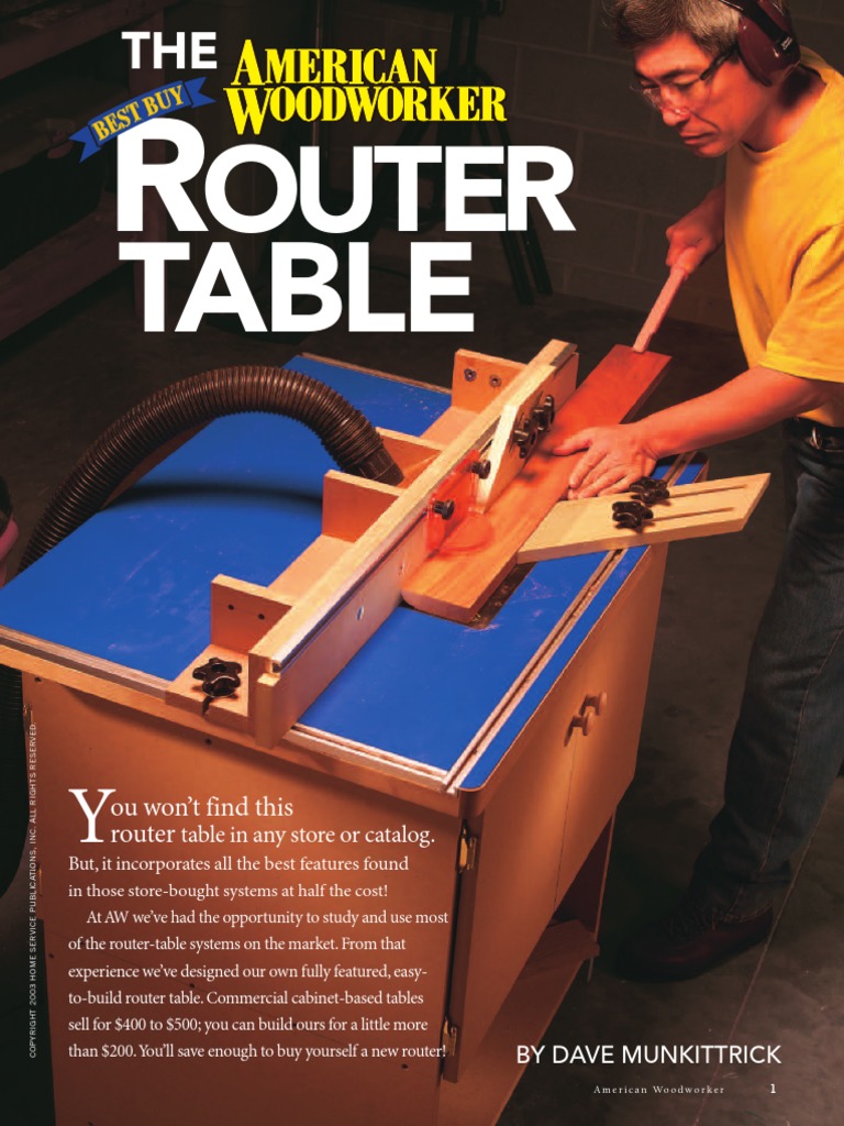 Router - Table - PDF Filename UTF-8''Router Table | PDF | Cabinetry ...
