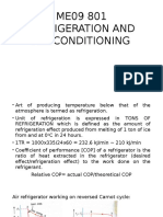 ME09 801 Refrigeration and Air Conditioning