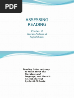 Reading Assessment Strategies Guide | PDF | Multiple Choice | Reading ...