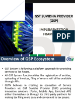 GSP Implementation Framework V 3.0