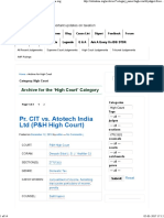 Pr. CIT vs. Atotech India LTD (P&H High Court)