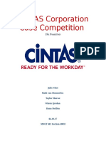 CINTAS Corporation Case Competition: The Proactives