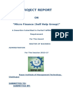Micro Finance (Self Help Group) "