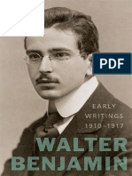 Benjamin Walter - Early Writings 1910-19 PDF