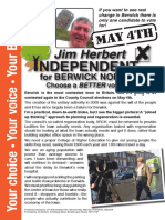Election Leaflet 27/4/17
