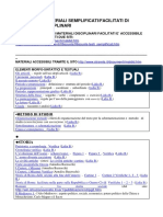 Sitografia Materiali Semplificati