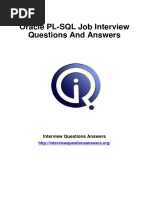 Oracle PL SQL Interview Questions Answers Guide