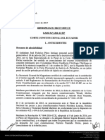 Caso Pérez Intriago (Regla de Precedente)