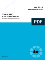 Thailand Food & Drink Report - Q4 2015