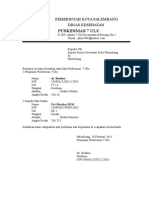 Data Pimpinan Dan TU PKM 7 Ulu