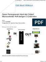 Dasar Pemrograman Input Dan Output Microcontroller AVR Dengan C Codevision - DASAR KOMPUTER BUAT PEMULA