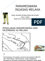 Parameswara Pangasas Melaka