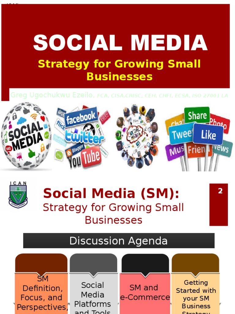 Social Media Strategy for Small Businesses | PDF | Spamming | Twitter