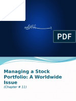 Managing A Stock Portfolio A Worldwide Issue Chapter 11