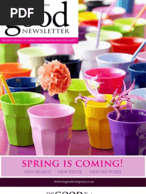 Issue 20 Good Newsletter