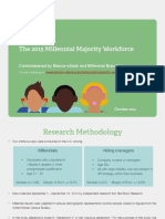 The 2015 Millennial Majority Workforce: Study Results