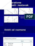 Komparativne Prednosti - Nastavak