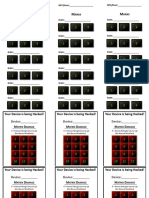 Player Aid - GM Matrix