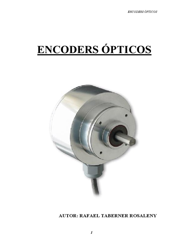 infoPLC Net ENCODERS OPTICOS PDF | PDF | Ingenieria Eléctrica | Science