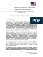 33terminos de Referencia - Talleres y Cursos de Capacitación A Productores Forestales