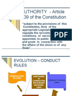 Conduct Rules