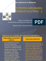 Mijloace Pentru Masurarea Marimilor Electrice