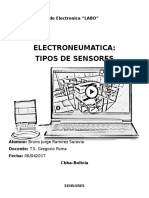 Electroneumatica: Tipo de Sensores