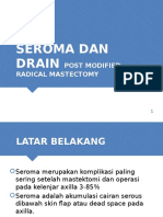 Drain Post Modified Radical Mastectomy