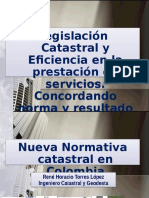 Normativa Catastral Colombia