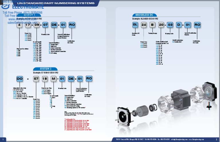LIN Engineering Motor Specifications Guide | PDF | Manufactured Goods ...