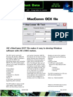JVL MacComm OCX File