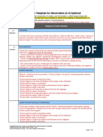 Lesson Plan Template For Observation (C-5) Optional: 4-5 Minutes