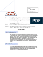 HUD Inspector General Report 2006