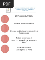 Ambientes de La Catequesis.