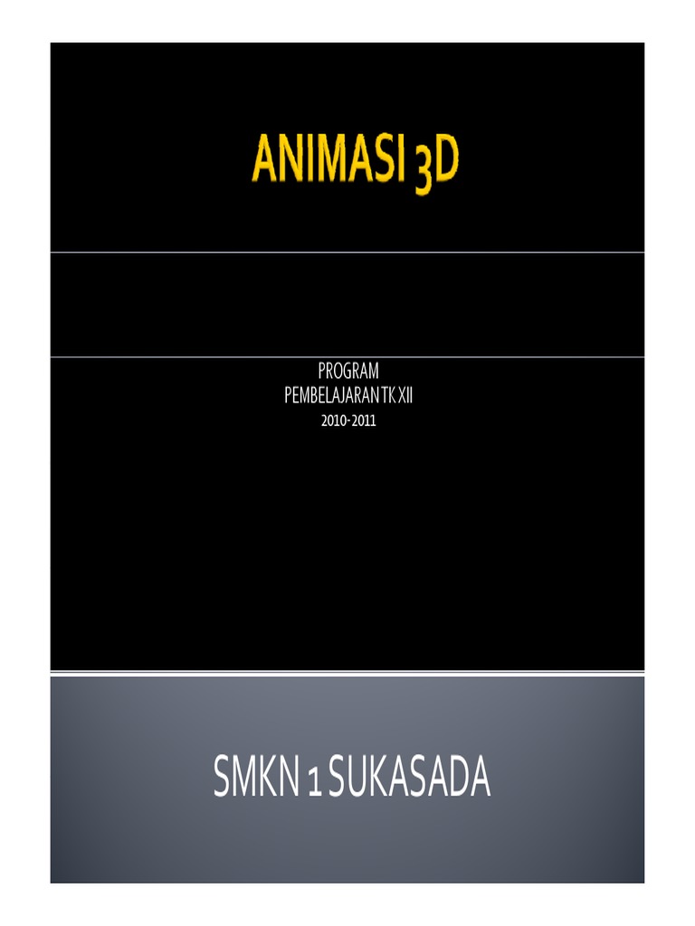 Animasi 3d Pdfpdf