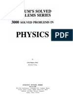 3000 Solved Problems in Physics