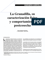 Caracterizacion de La Granadilla