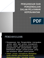 Pengawasan Dan Pengendalian Dalam Pelayanan Keperawatan