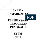 Skema Percubaan Geografi Penggal 2 STPM 2017 - Pahang PDF