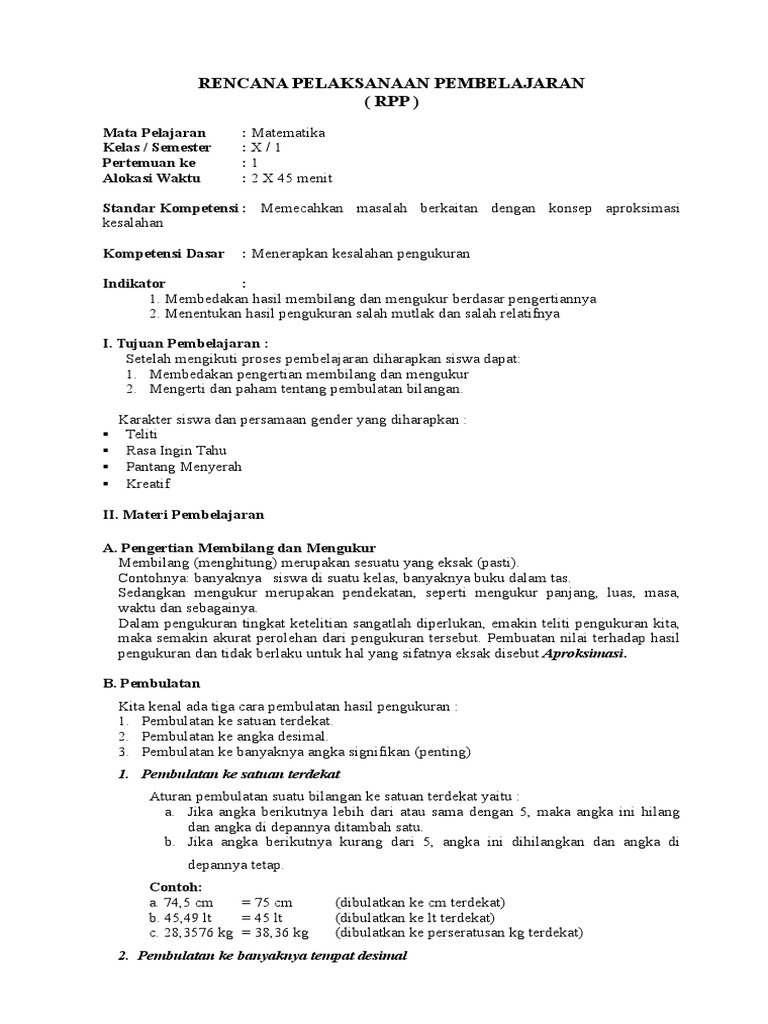 Rpp Aproksimasi