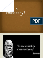 What Is Philosophy