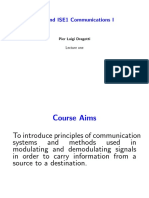 Communication system lecture 1