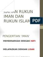 Kaitan Rukun Iman Dan Rukun Islam