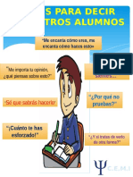 Frases para Decir A Nuestros Alumnos