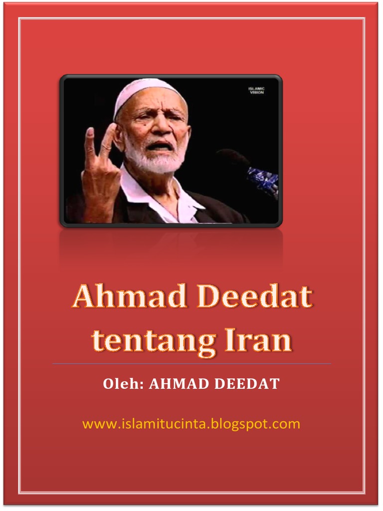 Ahmad Deedat Tentang Iran PDF | PDF