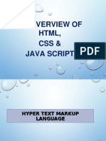 HTML+CSS+Java Script