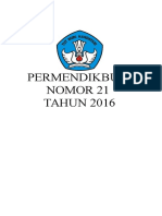 Permendikbud Th. 2016 No. 021 - Lampiran - EDIT