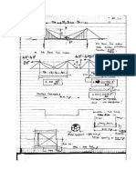 Perhitungan Manual Banar Jembatan Gantung