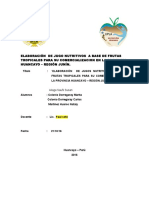 ELABORACIÓN DE JUGOS NUTRITIVOS DE FRUTAS TROPICALES